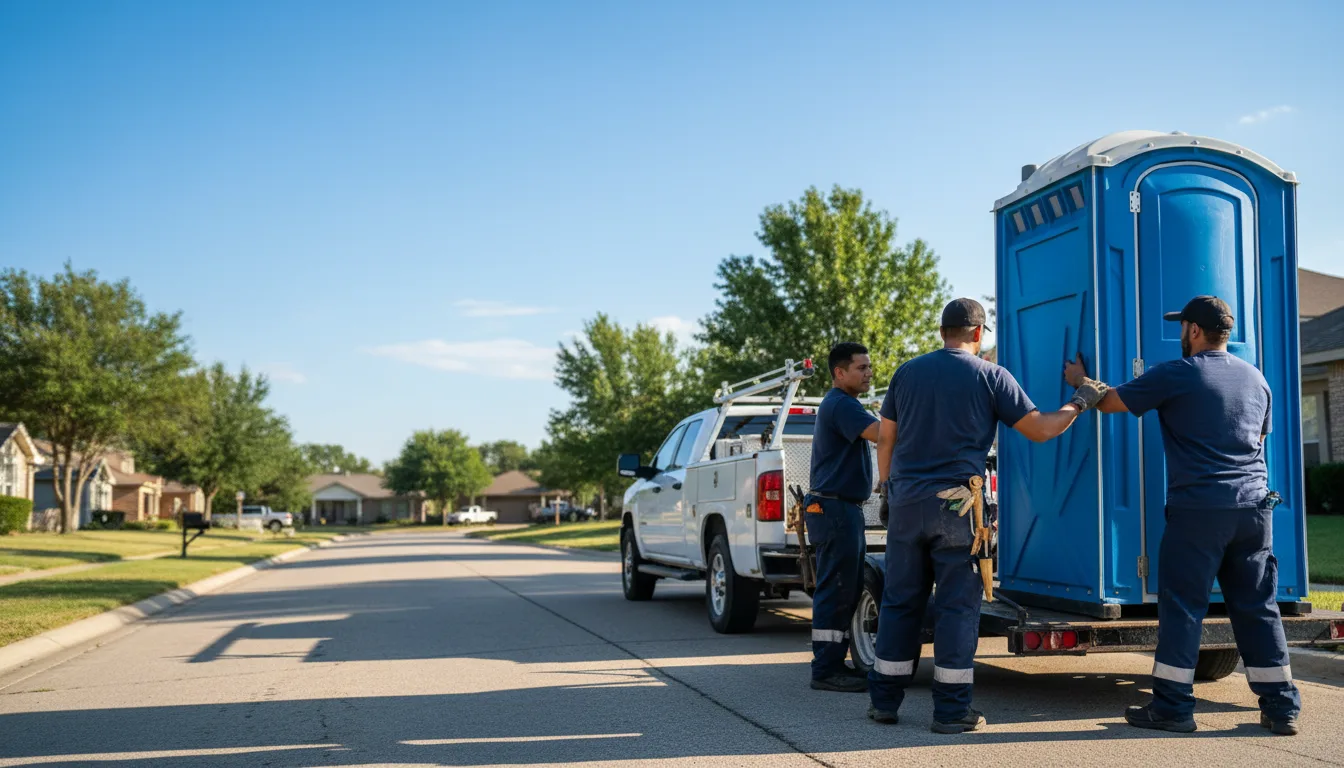 Portable Toilet Rental in Arkoma, OK near me
